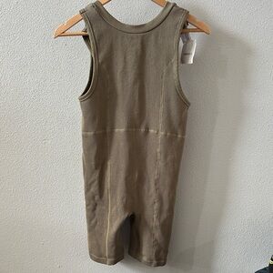 Stretch Olive green bodysuit